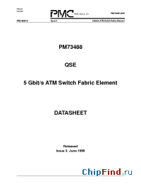 Datasheet PM73488 производства PMC-Sierra